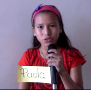 PAOLA ZAMBRANO LLEVARÁ LA PROPUESTA DE LA NIÑEZ