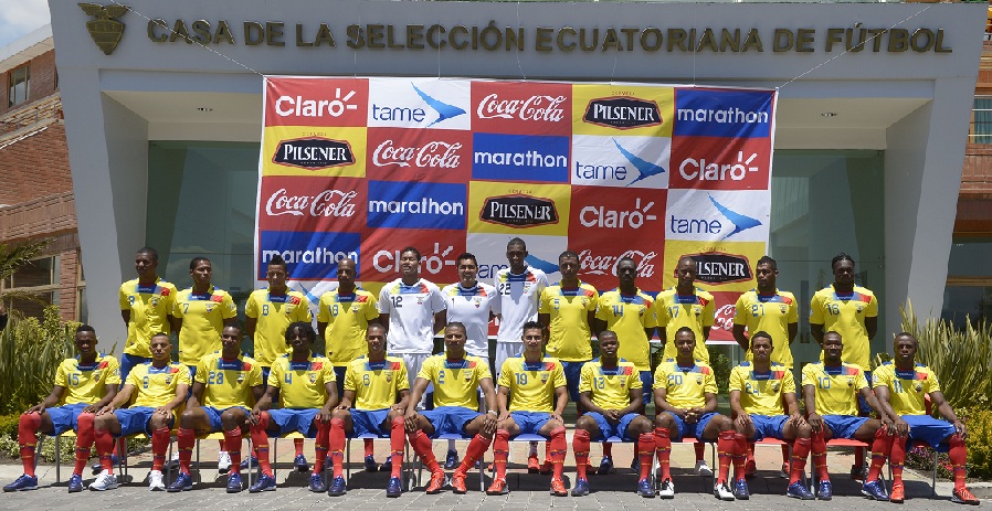 QUITO 06 DE SEPTIEMBRE DE 2012, FOTO Oficial selección de Ecuador APIFOTO
