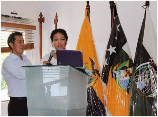 Asambleísta Magali Orellana rindió cuentas del trabajo cumplido