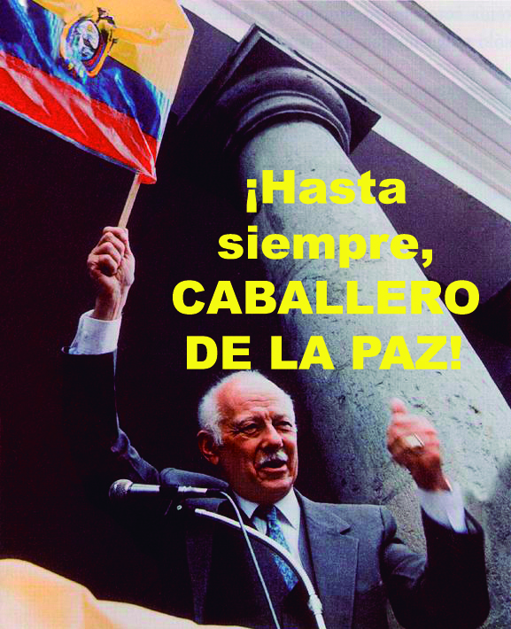 ¡Hasta siempre, Caballero de la Paz!