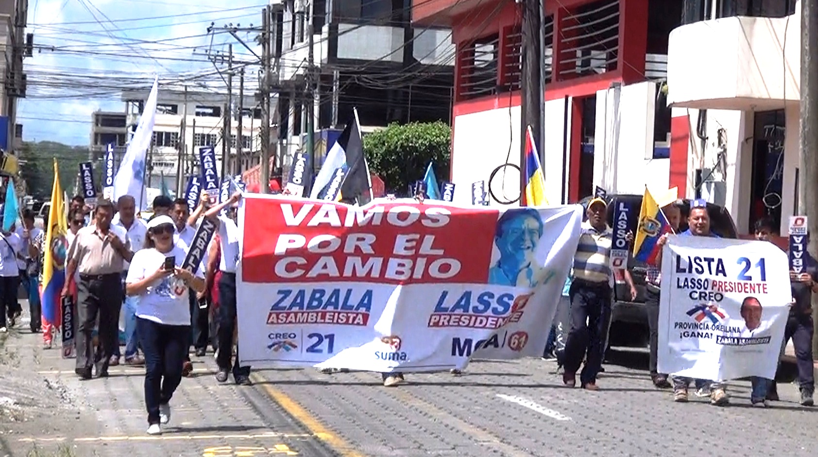 Alianza CREO, MOA, SUMA primeros en inscribir candidaturas en Orellana