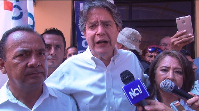 Lasso pidió que Glas renuncie a candidatura por el caso Odebrecht