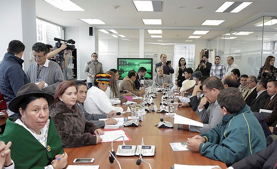 Delegados de Tungurahua y Chimborazo cuestionan proyecto de Ley Amazónica