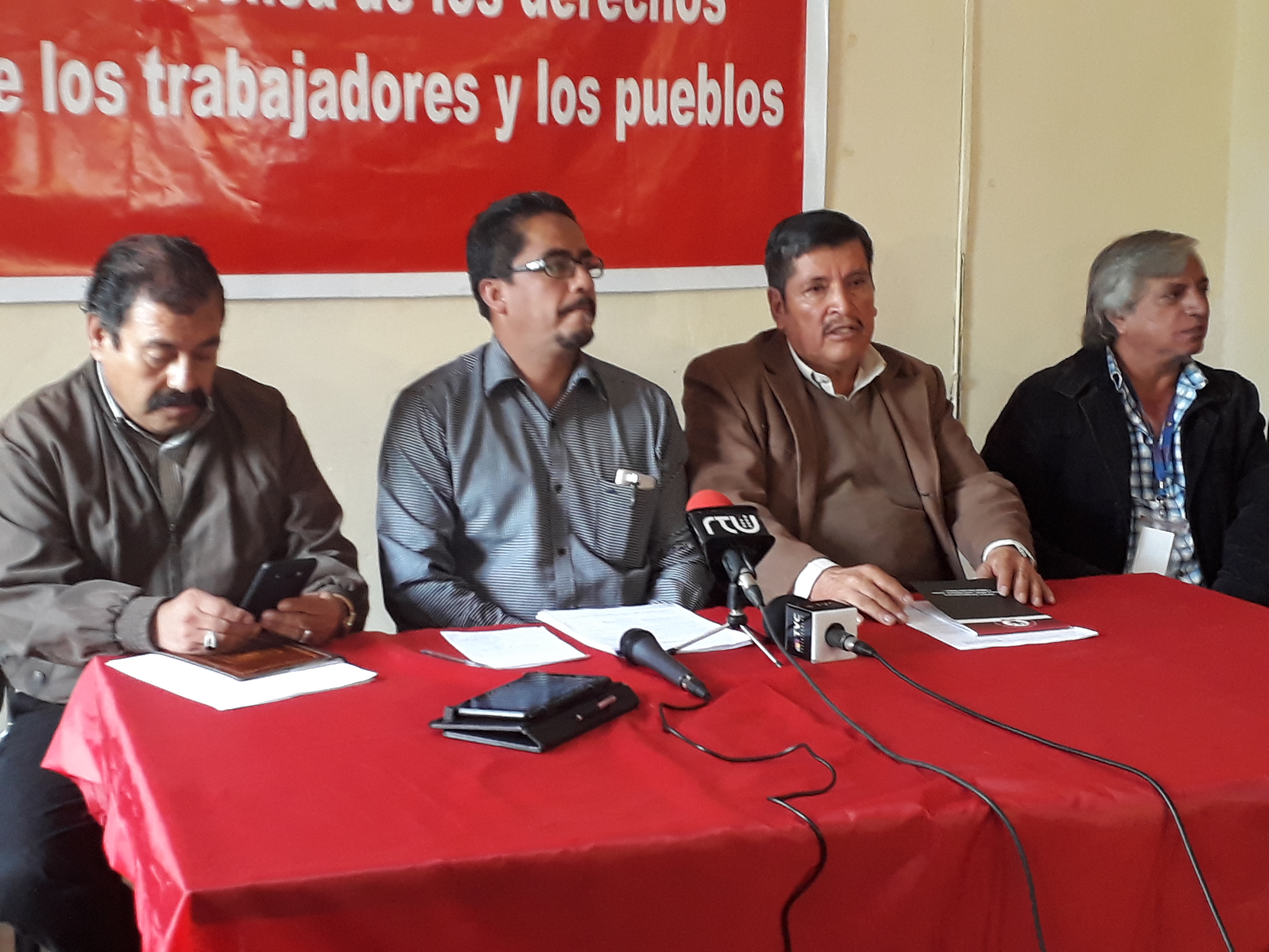 FRENTE UNITARIO DE TRABAJADORES RECHAZA PLAN ECONÓMICO PLANTEADO POR EL EJECUTIVO