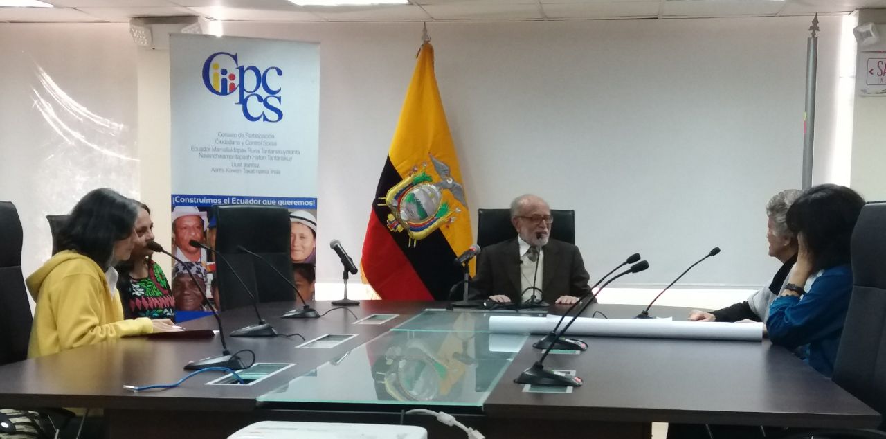 CONSEJO DE PARTICIPACIÓN TRANSITORIO, CESÓ DE FUNCIONES A DEFENSOR DEL PUEBLO.