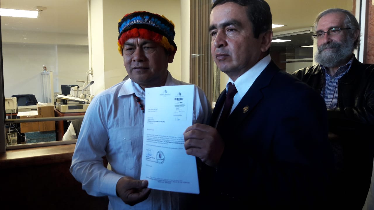 Sector indígena y comunitario presenta ante Asamblea Nacional, propuesta de reformas al proyecto de Ley de Comunicación