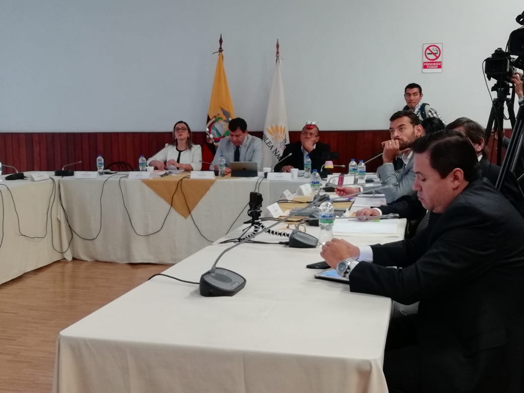 Comisión Ocasional que investiga el Caso Gabela, exhorta al Presidente la desclasificación y publicación de los documentos utilizados por el Comité Interinstitucional.