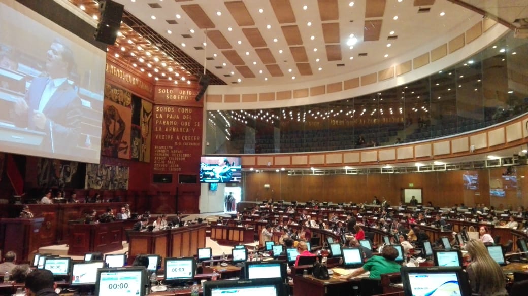 Asamblea Nacional se allana al veto parcial al proyecto de Ley Económica Urgente de Fomento Productivo.