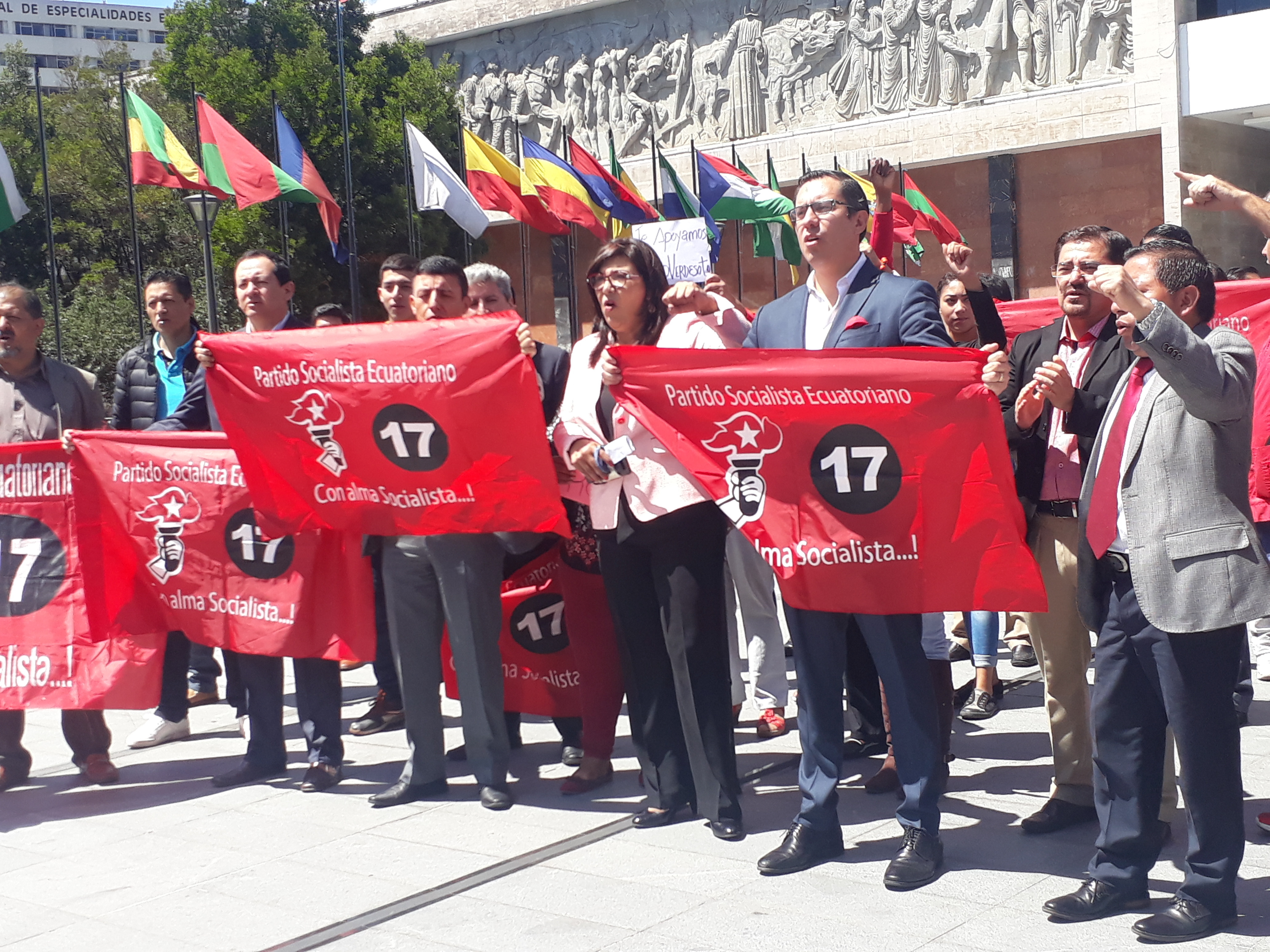 Partido Socialista Ecuatoriano pide al CNE, se reconozca directiva elegida en Cuenca.