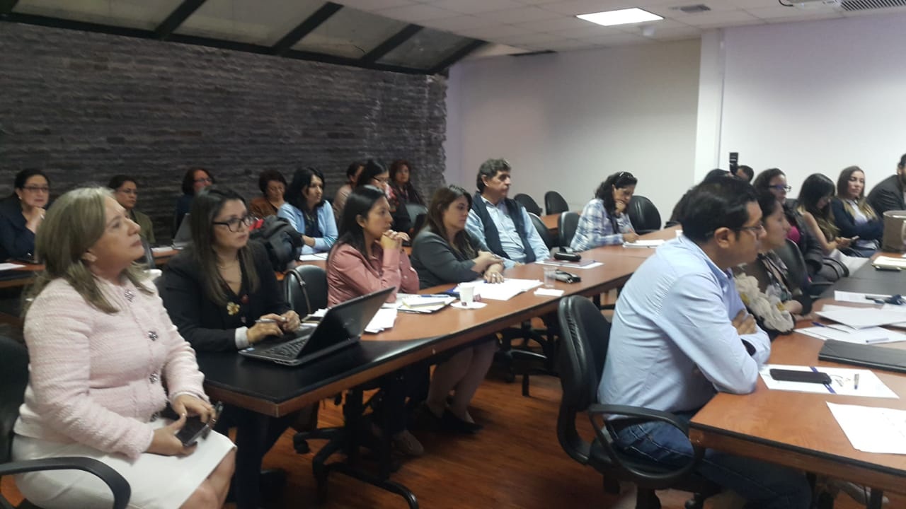 Sociedad civil conoció sobre los avances de la implementación de la ley de prevención y erradicación de la violencia contra la mujer