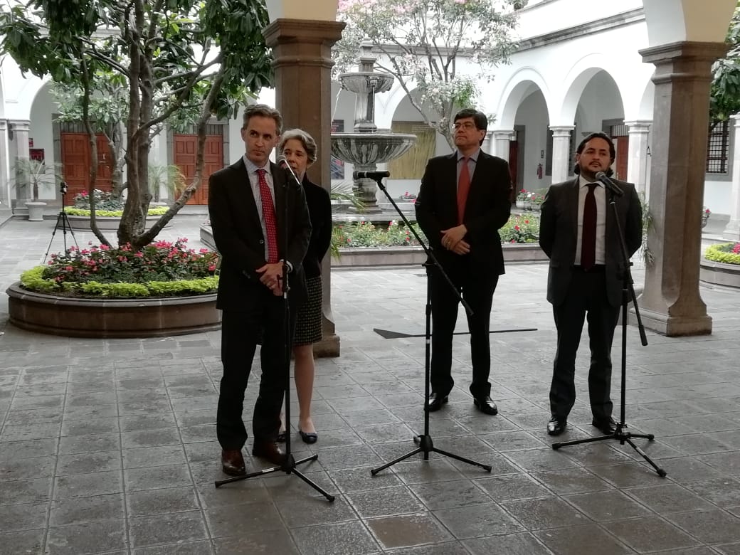 «LIBERTAD DE EXPRESIÓN» SE TRATÓ ENTRE EL PRIMER MANDATARIO LENIN MORENO Y DAVID KAYE RELATOR DE LA ONU