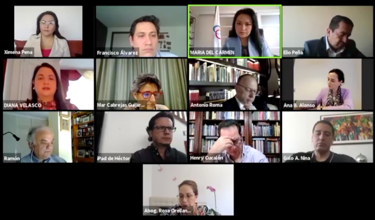 Consejo de la Judicatura y PAcCTO desarollaron conversatorio sobre la especialización de los jueces en la lucha contra la corrupción y el crimen organizado