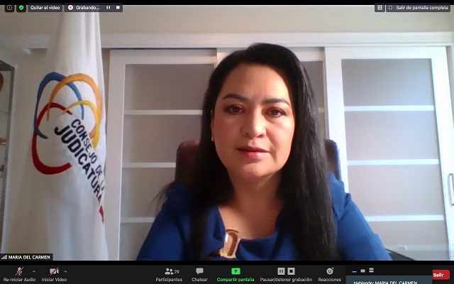 Consejo de la Judicatura organizó conversatorio internacional sobre violencia