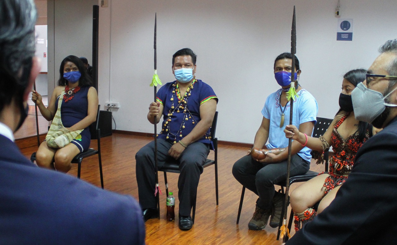 Consejo de la Judicatura recibió a Delegación Indígena Amazónica por derrame de petróleo