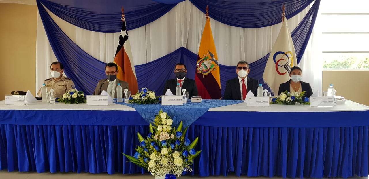 En Orellana se inauguró la Unidad Judicial Especializada de Violencia