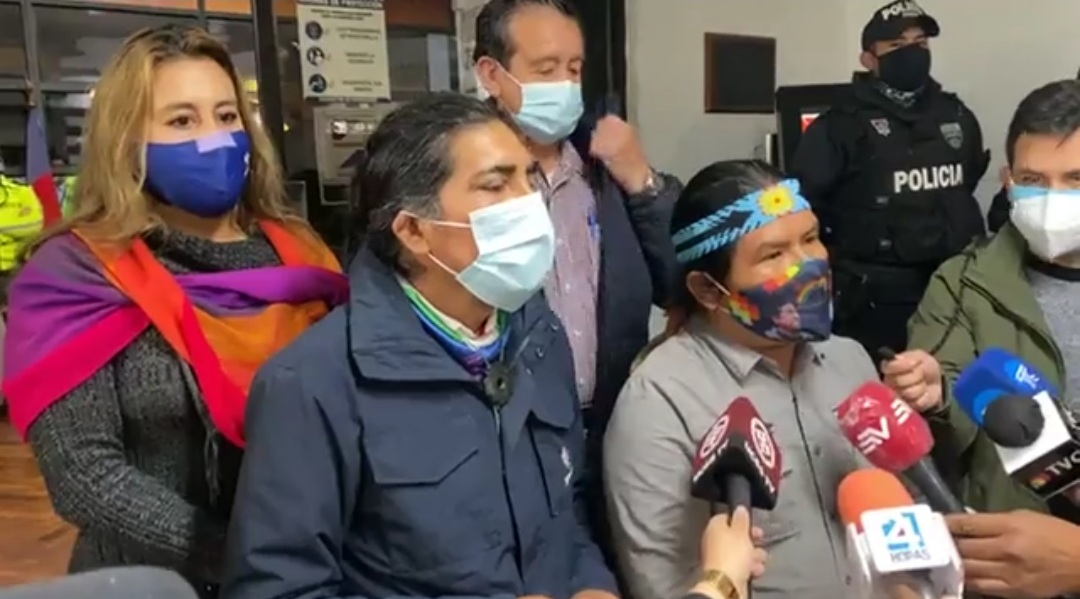 Pachakutik presenta último recurso ante el Contencioso Electoral y así llegar al balotaje del 11 de abril.