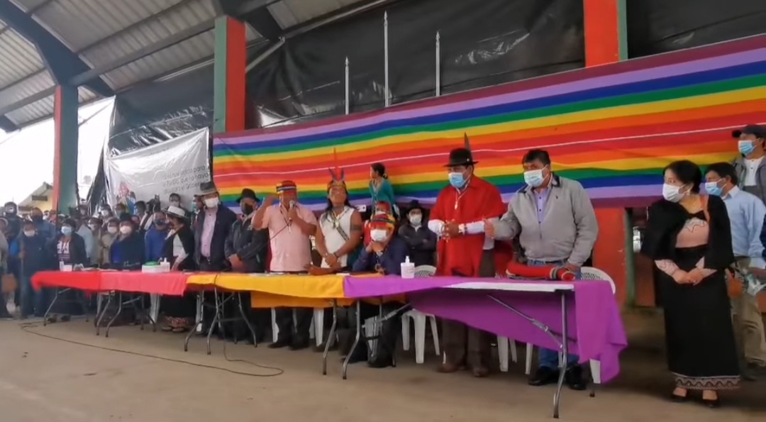 Consejo ampliado del movimiento indígena y su brazo político Pachakutik buscan superar diferencias y tomar decisiones colectivas