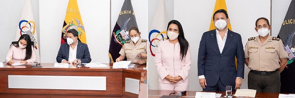 Consejo de la Judicatura y Ministerio de Gobierno renuevan convenio que permite intercambio de información para investigación ágil de casos de conmoción social