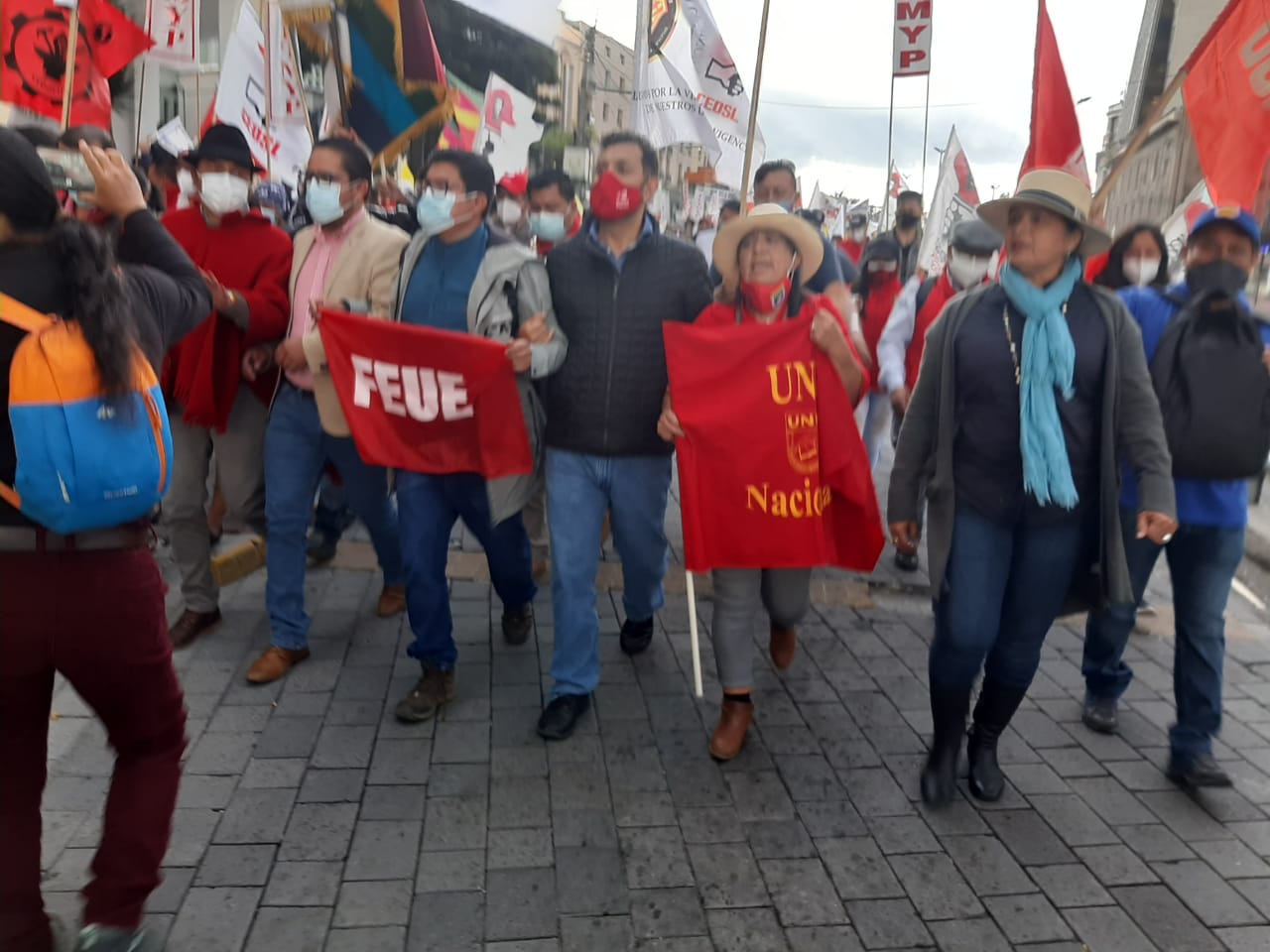 Sectores sociales incrementan movilizaciones en contra de las políticas del Gobierno
