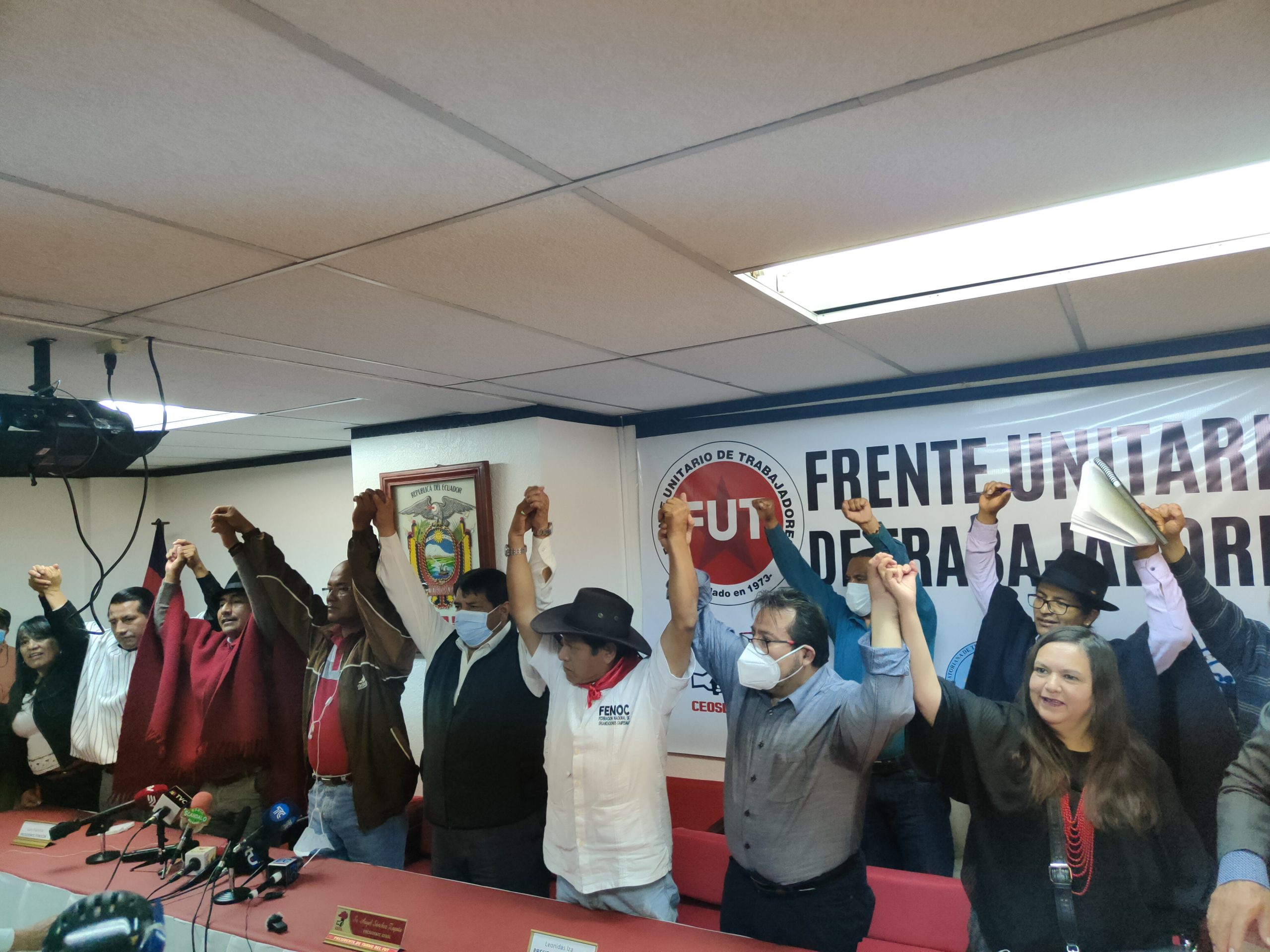 Movimientos sociales confirman acciones de protesta frente al alza de los combustibles